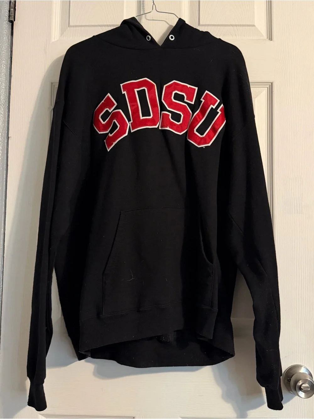 Champion SDSU Black College Hoodie